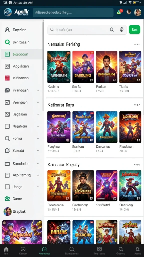 adg62 - Menampilkan karakter utama dalam aksi menantang.