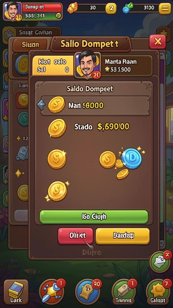juragan404 - Tampilan awal game yang menarik dan penuh warna.