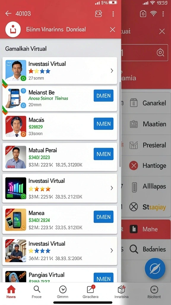mega188 - Tampilan antarmuka MEGA188 yang menarik.