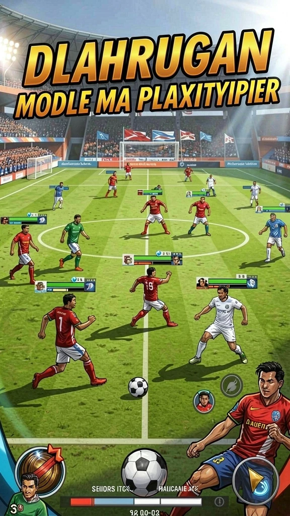 rp8 - Momen kompetisi antara pemain yang seru.